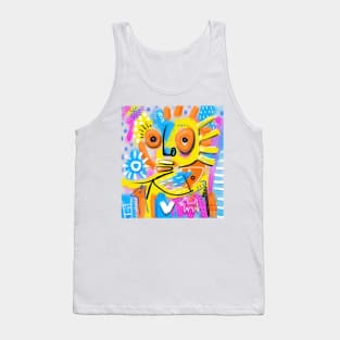 ART BRUT FACE Tank Top